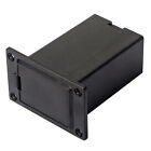 New 1pc 9V Black Holder for Case Box Compartment Cover Guitar Bass Picku
