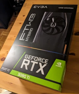 GPU EVGA GeForce RTX 3080 Ti FTW3 ULTRA HYBRID GAMING (12G-P5-3968-KR) - Photo 1/8