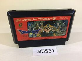af3531 Dragon Quest III 3 NES Famicom Japan