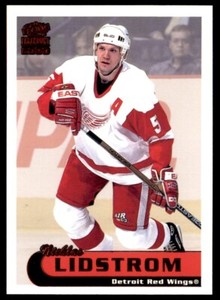 1999-00 Pacific Paramount Red Nicklas Lidstrom Detroit Red Wings #83