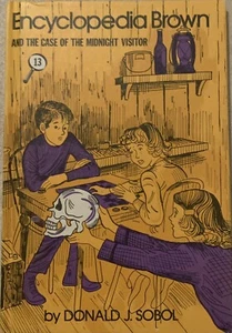 Encyclopedia Brown And The Case Of The Midnight Visitor 1977 Hardcover Book GOOD - Picture 1 of 19