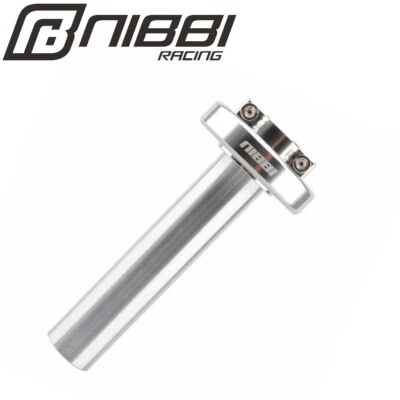 NIBBI CNC 7/8" Throttle Twist Grip Handlebar Accelerator Pit Bike Scooter Moped - Image 1 of 4