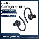 Bluetooth 5.2 Signle Headphone Ear-Hook Earphone With HD Micrphone Touch Control