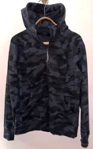 LULULEMON ATHLETICA W's Buceo Cremallera Completa Chaqueta con Capucha 16 Camuflaje Carbón Profundo Multi - Imagen 1 de 6