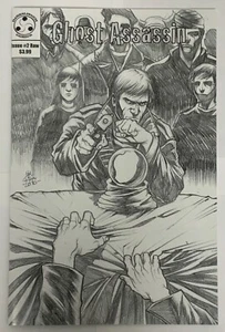 Ghost Assassin #2 Raw Edition Darkslinger Comics 2018 Limted To 100 Copies - Picture 1 of 2