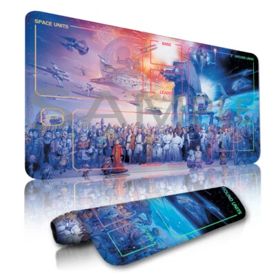 Star Wars Unlimited Playmat Free Storage Bag Size 24X14IN Protective Mat star10 - Image 1 of 4
