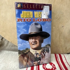 Rio Lobo (VHS, 1997) John Wayne Brand NEW + SEALED! Free Shipping - Picture 1 of 8