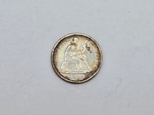 Moneda de diez centavos de plata Liberty Seated 1888 extremadamente fina + 50818 - Imagen 1 de 2