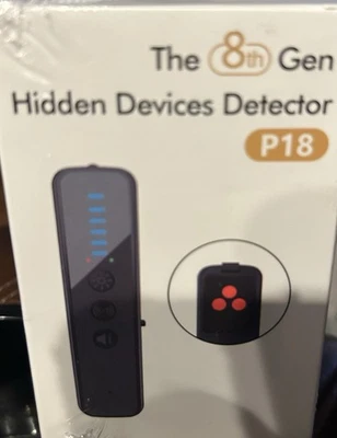 Upgraded Hidden Camera Detector - AI-Powered Anti-Spy Device, GPS Black  - Photo 1/2