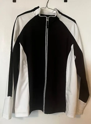 MADE FOR LIFE 2PC JOGGING SUIT SIZE XXL BLACK AND WHITE - Image 1 of 4