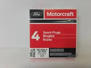 Motorcraft Spark Plugs SP-550 Pack of 4 - Picture 1 of 1