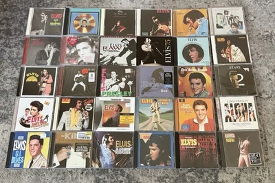 Elvis Presley RCA CD Set Collection LOT Hours of Music Great Shape - Image 1 of 2
