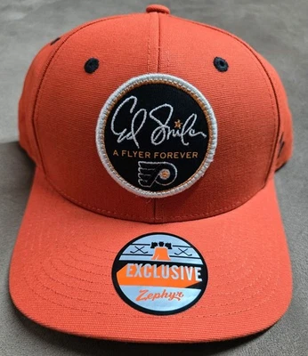NHL Philadelphia Flyers Ed Snider - A Flyer Forever Patch Hat - Zephyr Exclusive - Image 1 of 4