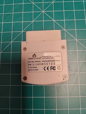 Receptor Dongle Inalámbrico Rojo Octano 95025 PlayStation 2 PS2 Foto 1 de 2