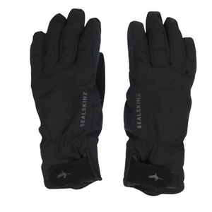 Sealskinz Men's Black UK Size S Waterproof All-weather Gloves GO - Picture 1 of 4