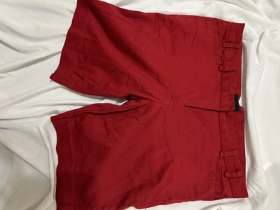 Pantalones cortos de vestir rojos para mujer The Limited talla 14 Foto 1 de 3