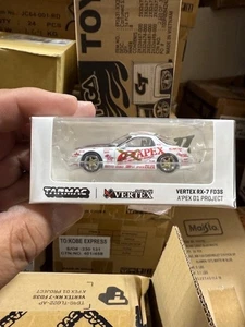TARMAC VERTEX RX-7 FD3S APEX D1 PROJECT 1.64 DIECAST NEW IN THE BOX MAZDA RX7 - Picture 1 of 2