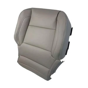 Driver Bottom Leather Seat Cover Gray for GMC Sierra for Chevy Silverado SLT - Picture 1 of 7