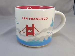 Starbucks San Francisco You Are Here Mug 14oz. 2013 Golden Gate Bridge - Picture 1 of 9