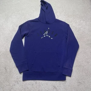 Vintage Jordan Hoodie Sweatshirt Boys XL Extra Large Purple - Picture 1 of 9