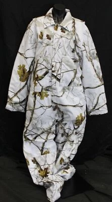 MidwayUSA Men's Hunter's Creek Coveralls LC7 Realtree AP Snow Large Tall NWT - Image 1 of 4