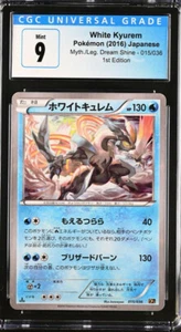Pokemon 2016 Mythical Legendary Dream Shine 1st Ed White Kyurem Holo CGC 9 15/36 - Bild 1 von 1