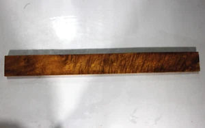 Guitar Neck Blank Ripple Golden Phoebe Wood Luthier Supply 31.7"x3.4"x1" - Picture 1 of 6