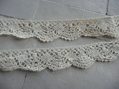 Antike Spitze Baumwolle - Bild 1 von 2