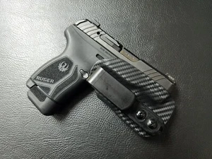 Gunner's Custom Holster Trigger Guard with clip IWB fits Ruger LCP MAX 380 - Picture 1 of 3