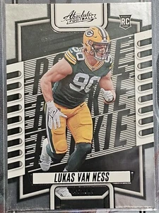 LUKAS VAN NESS (RC)2023 Panini Absolute Black #150 - Packers  - Picture 1 of 2