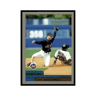 Rey Ordonez 2000 Topps #37 New York Mets Baseball Card NM - Image 1 of 3