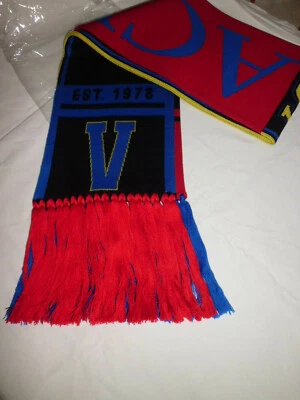 Versace Sciarpa Multicolor Fringed Logo Est. 1978 Nuovo - Imagen 1 de 4