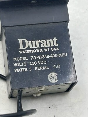 Durant 7-Y-41349-405-MEU Used - Image 1 of 4