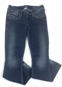 Silver Jeans Co Damen Aiko Stiefel geschnitten blau Denim Jeans Gr. 28/31 - Bild 1 von 10