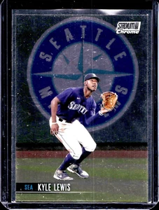 2021 Topps MLB Stadium Club Chrome Kyle Lewis #205 Seattle Mariners - Bild 1 von 2