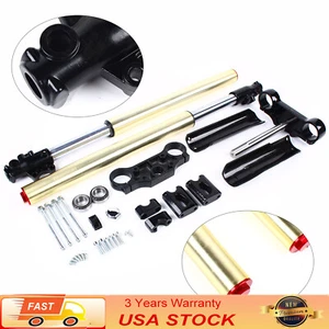 For Dirt Pit Bike SSR125 KLX110 29In Front Forks Shock 45/48mm Triple Tree Clamp - Bild 1 von 12