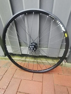 26" Vorderrad mit Mavic A119Disc Felge Shimano XT HB-M756 Disc Nabe 32 Loch - Bild 1 von 4
