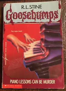 Goosebumps Piano Lessons Can Be Murder Book #13- 1993 1st Edition 12th Printing - Foto 1 di 3