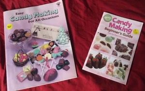 "Wilton Candy Making Beginner Guide"and"Easy Candy Making..."(Lot of 2)*VINTAGE* - Imagen 1 de 3