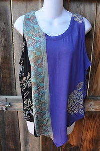 ART TO WEAR MISSION CANYON 75 SHORT TANK IN NEW NOTHING-MATCHES KONA, OS, 42"B! - Picture 1 of 4