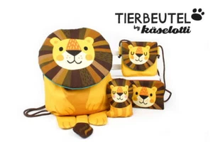 0,8m Tierbeutel by Käselotti, Löwe, Canvas Panel Kinderrucksack (18,13 EUR/m) - Bild 1 von 5