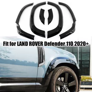 Wheel Fender Trim Kit Widening Fender Cover Fit for 2020-2024 Defender 110 New - Picture 1 of 13