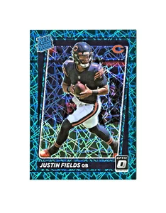 2021 Optic Football Justin Fields RC! *Velocity* #204 Chicago Bears - Picture 1 of 2