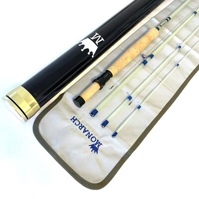 Custom North Fork Iconoglass 7’6” 4wt Fly Fishing Rod - Image 1 of 4