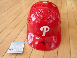 JIMMY ROLLINS SIGNED (PSA) RAWLINGS PHILLIES HELMET - Picture 1 of 12