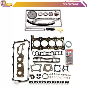 For Mazda 3 6 CX-7 2.3L 2260CC DOHC Engine Timing Chain Kit with Head Gasket Set - Bild 1 von 12