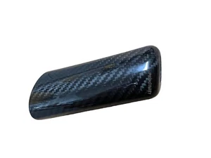 Abarth Genuine Carbon Fibre Handbrake Lever Cover 595 500 695 Black - Picture 1 of 3