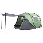 4 Person Pop Up Camping Tent, Waterproof Automatic Setup Instant Family Tents
