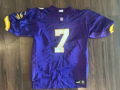 Camiseta deportiva 100 % auténtica Randall Cunningham vintage Puma Vikings talla 52 2XL Foto 1 de 4