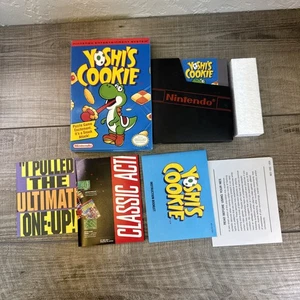 TOP Yoshi's Cookie (Nintendo NES) komplett in Box CIB Poster Booklet Schaumstoff - Bild 1 von 18